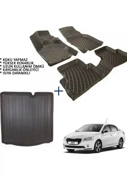 Peugeot 301 Sedan İç ve Bagaj Koruma Aksesuarları Yüksek Kalite ve Fonksiyonellik