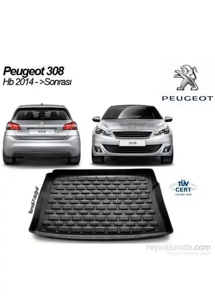 Peugeot 308 HB için 2014 ve Sonrası Uyumlu Bagaj Havuzu Koruma Çözümü