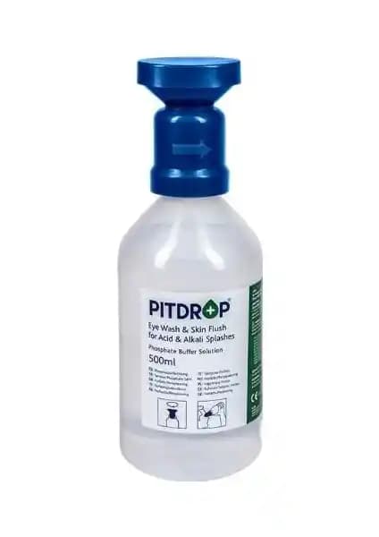 PİT DROP Kimyasal Steril Göz Solüsyonu 500 ml Güvenli ve Etkili Göz Temizliği için