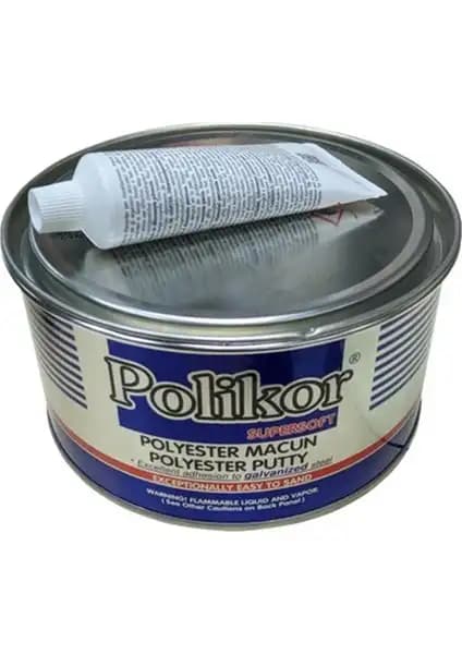 Polikor Polyester Macun Kaporta ve Metal Yüzey Onarımı İçin Güvenilir Çözüm