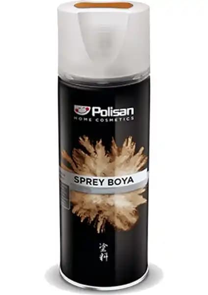 Polisan Metalik Sprey Boya 230 Bronz - Çok Amaçlı Dayanıklı Metal ve Dekorasyon Boyası