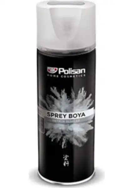 Polisan Metalik Sprey Boya Alüminyum RAL 9022 400 ml Yüksek Parlaklık ve Dayanıklılık