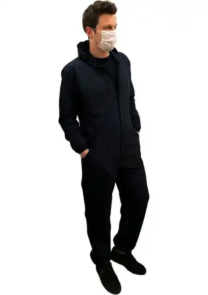Pratik Tekstil Unisex İşçi Tulumu Sıvı Itici ve Dayanıklı Tasarım