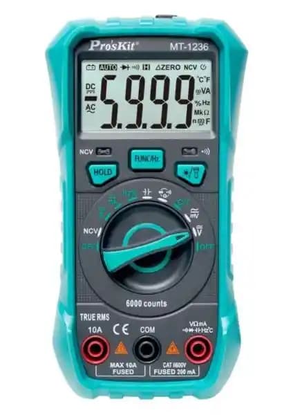 Pro's Kit MT-1236 Dijital Multimetre Teknik Özellikleri ve Kullanım Avantajları