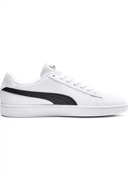 Puma Smash V2 Buck Beyaz Siyah ve Unisex Spor Ayakkabı Karşılaştırması 1