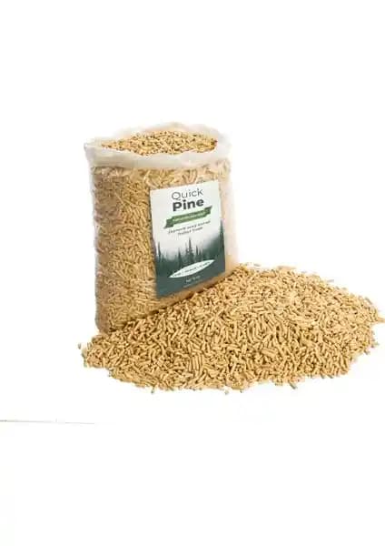 Quickpine Çam Pelet Yakıt 15 kg - Doğal ve Çevre Dostu Isıtma Çözümü