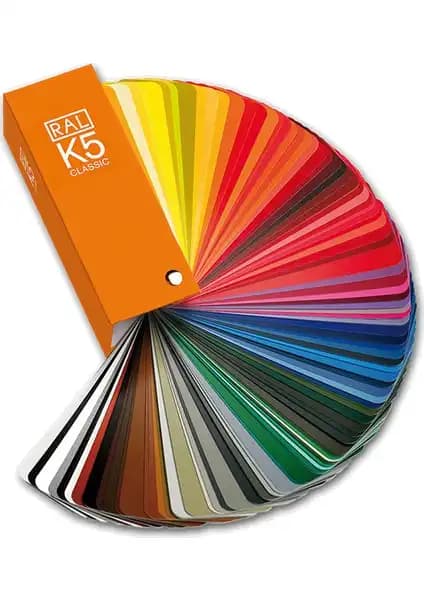 RAL K5 Renk Kataloğu 216 Renkle Geniş ve Kullanışlı Renk Paleti Çalışmaları İçin