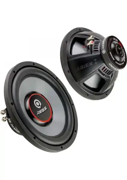 Reiss Audio RS-UX12 30 cm 1000W Güçlü Bass Subwoofer ile Ses Deneyiminizi Geliştirin