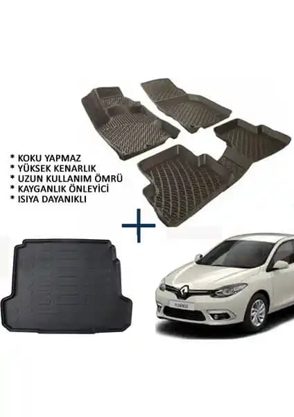 Renault Fluence İçin Özel Paspas ve Bagaj Havuzu Ürünleri Detaylı İnceleme