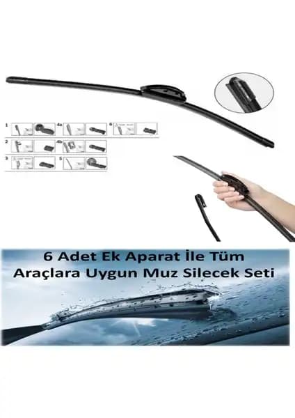 Renault Megane 3 için Bosch Aeroeco Muz Silecek Takımı yüksek dayanıklılık ve sessiz çalışma özellikleriyle öne çıkar