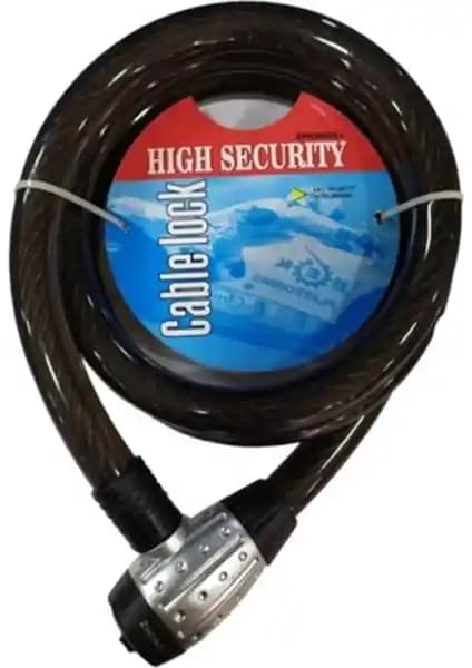 Sevgent NCR Zhongli Motosiklet Halat Kilit Güvenlik ve Dayanıklılık Özellikleri