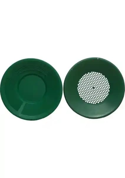 Silimo Yeşil Gold Pan ve Elek Seti ile Altın Arama ve Kumda Yıkama İşlemleri