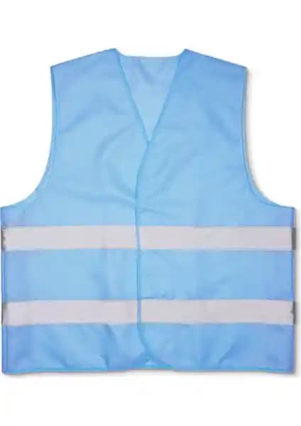 Ssm Sesam Grup Mavi İkaz Yeleği Güvenlik ve Görünürlüğü Artıran Profesyonel Ekipman
