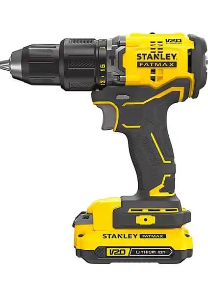 Stanley 18V 15AH Kömürsüz Darbeli Matkap SBD715C2K-TR ile Güç ve Dayanıklılık