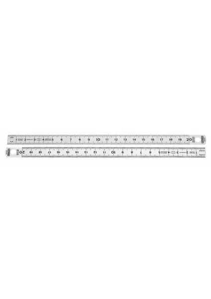 Stanley St135556 Çelik Cetvel 50Cm Dayanıklı ve Pratik Tasarım ile Ölçüm İhtiyaçlarınıza Uygun