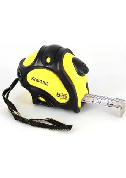 Starline 5G51X Şerit Metre 5 Metre Uzunluk ve Dayanıklılık ile Kullanım Kolaylığı