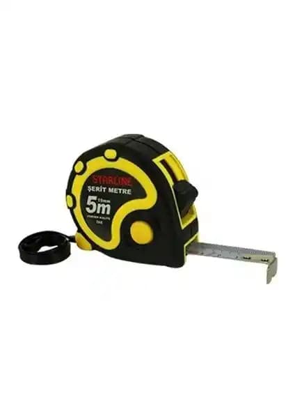 Starline Şerit Metre 5 Metre -590E: Dayanıklı ve Güvenilir Ölçüm Aracı