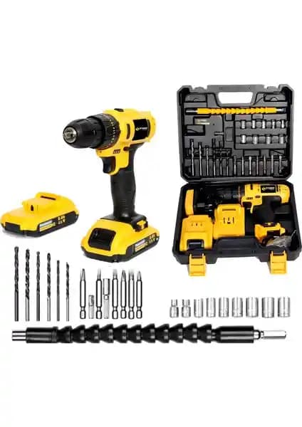 Sturdy 58V6AH Lion Çift Akülü Darbeli Turbo Vidalama Matkap Özellikleri ve Kullanım Alanları