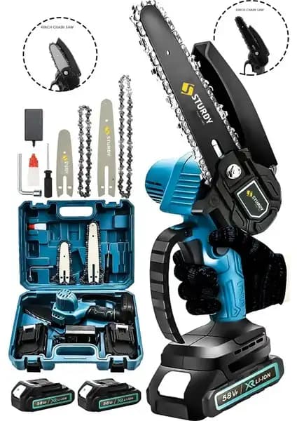 Sturdy Dal Budama 256VF 12 AH Şarjlı El Testeresi: Yüksek Performans ve Ergonomik Tasarım