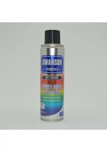 Swanson Works Sprey Boya Gri 250 ml: Dayanıklı ve Çok Yönlü Uygulama Seçeneği