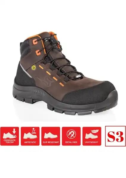 Swolx Combo-XL S3 950 İş Botu Güvenlik ve Konfor Sunan Endüstriyel Ayakkabı Modeli