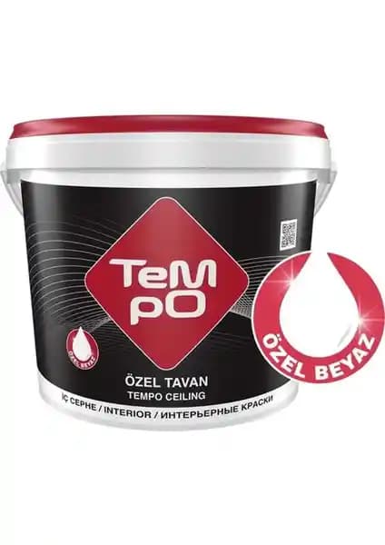 Tempo Özel Tavan Boyası 10KG: Estetik ve Dayanıklı İç Mekan Boyası Çözümü