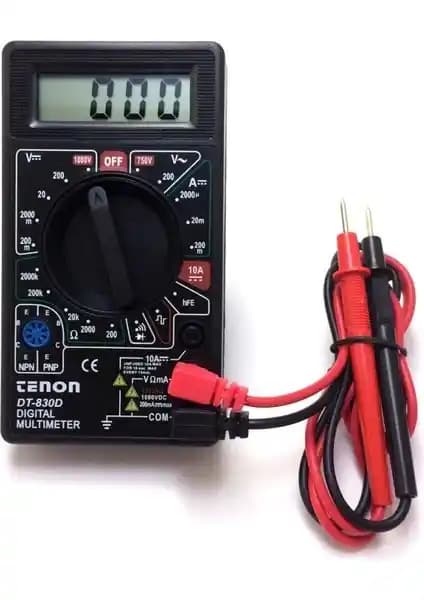 Tenon DT-830D Dijital Ölçü Aleti: Yüksek Doğruluk ve Çok Fonksiyonlu Elektronik Test Cihazı