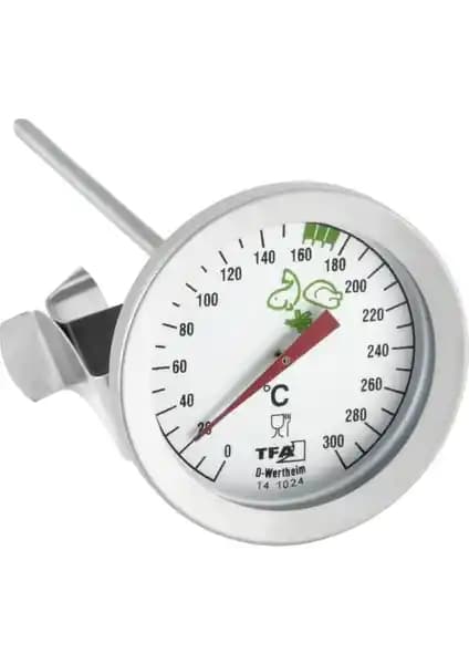 TFA Saplamalı Derin Kızartma Termometresi: Güvenilir ve Hassas Sıcaklık Ölçüm Çözümü