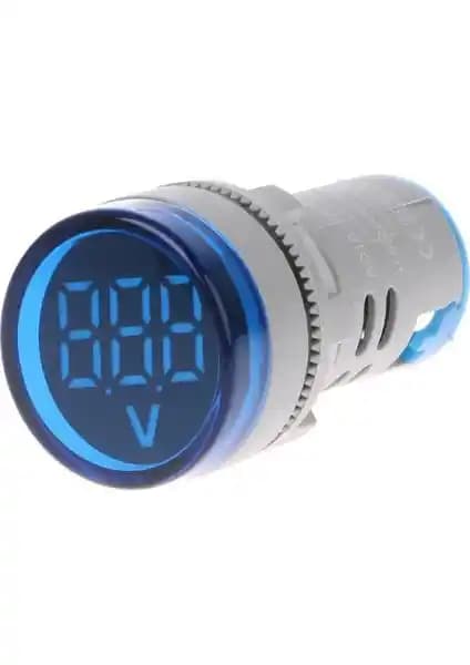 Tianyi Dijital Mavi Voltmetre AC 20-500V Güvenilir ve Hassas Elektrik Ölçüm Cihazı