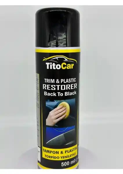 Titocar Plastik Yenileme Spreyi ile Aracınızın Plastik Yüzeylerini Parlak ve Korunaklı Hale Getirin
