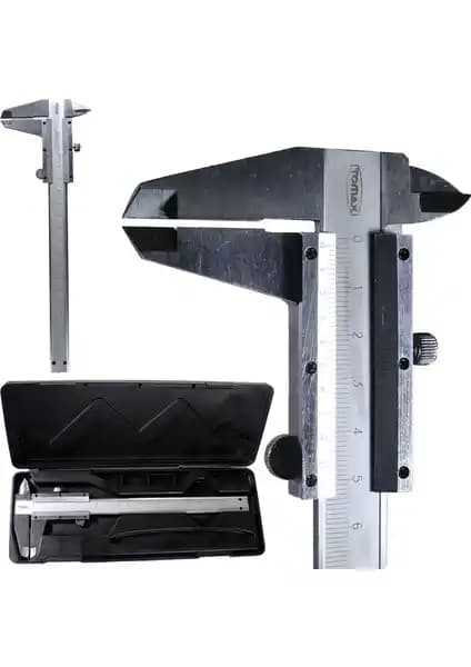 Tomax Mekanik Kumpas 150 mm: Hassas Ölçüm ve Dayanıklı Metal Tasarım
