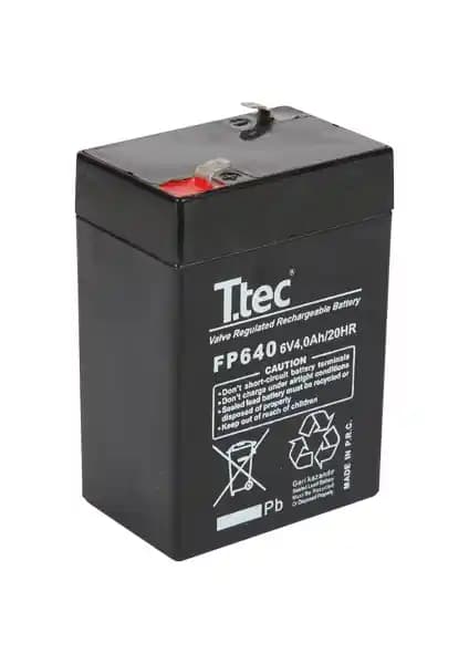 Ttec 6V 4Ah Bakımsız Kuru Akü: Uzun Ömürlü ve Güvenilir Enerji Kaynağı