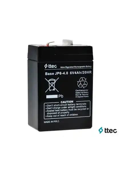 Ttec Base 6 Volt 4 Ah Kuru Akü: Güç ve Güvenilirlik İçin Endüstriyel ve Kişisel Kullanım