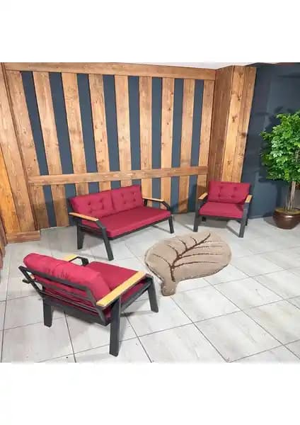 Ufuk Home Kavacık 2 1 1 Bahçe Takımı Modern ve Dayanıklı Oturma Çözümü