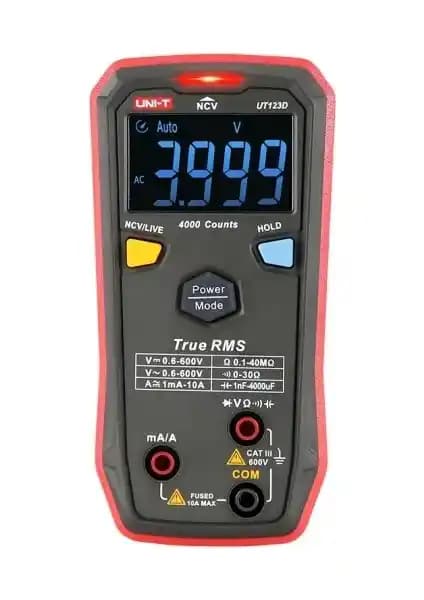 Uni-T UT 123D Akıllı Dijital Multimetre: Çok Yönlü Elektrik ve Elektronik Ölçüm Cihazı