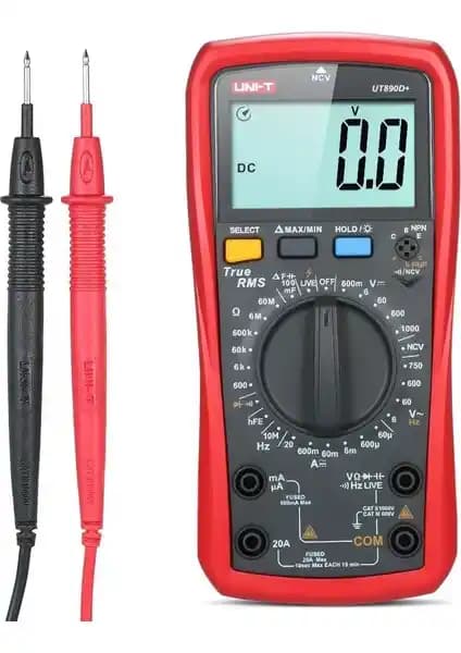 Uni-T UT 890D+ True-RMS Dijital Multimetre: Güç ve Güvenilirlik Sunan Profesyonel Ölçüm Aleti