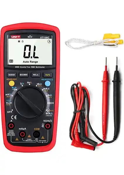 Uni-T UT139C True RMS Dijital Multimetre ile Hassas ve Güvenilir Elektrik Ölçümleri