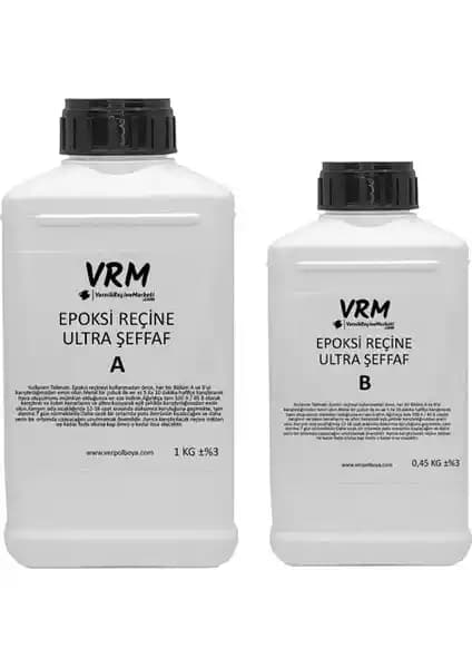 Verpol Ultra Şeffaf Epoksi Reçine: Yüksek Kalite ve Uzun Ömürlü Şeffaf Döküm Çözümü