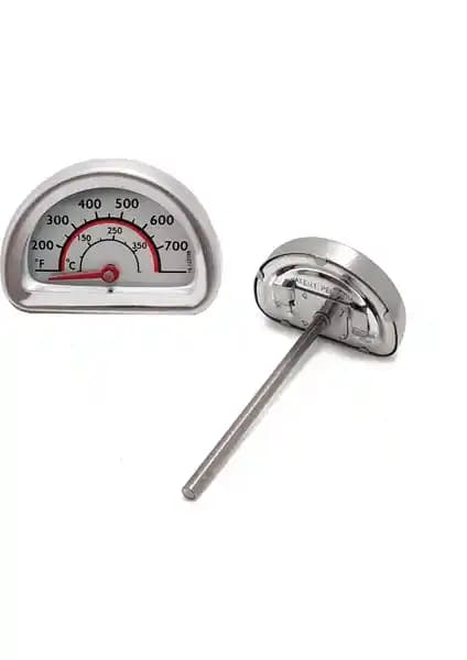 Weather Forecast Barbekü Mangal Fırın Termometresi: Yüksek Sıcaklıklar İçin Güvenilir Mekanik Ölçüm Aracı