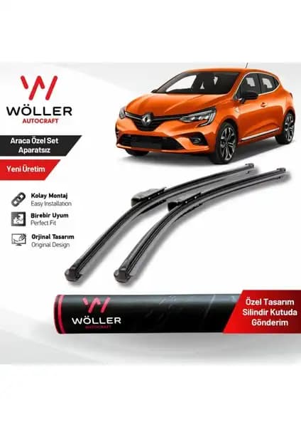Wöller Renault Clio 5 İçin Yüksek Performanslı ve Dayanıklı Silecek Takımı
