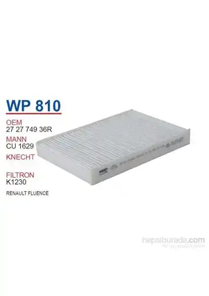 Wunder Renault Fluence Polen Filtresi: Yüksek Performans ve Güvenilirlik İçin Uygun Seçenek