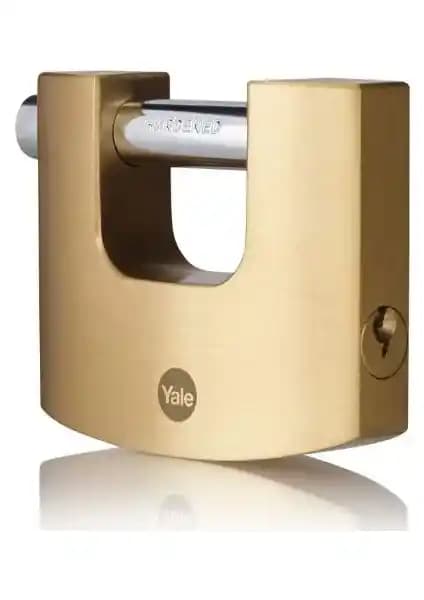 Yale 90 mm Oval Kayar Pimli Pirinç Asma Kilitleri Güvenlik ve Dayanıklılık İçin Uygun