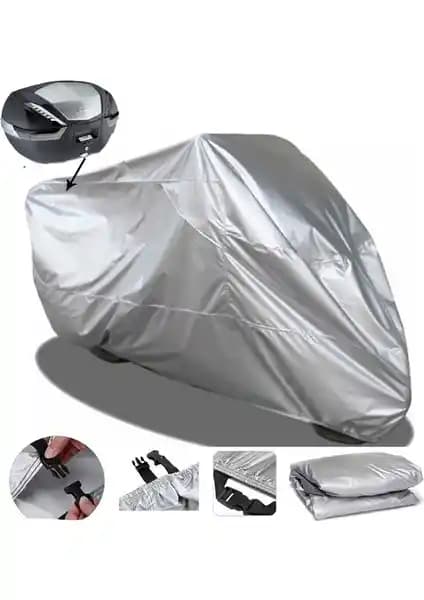 Yamaha Nmax 155 için Çok Yönlü Koruma Brandası ve Arka Çanta Uyumlu Kılıf