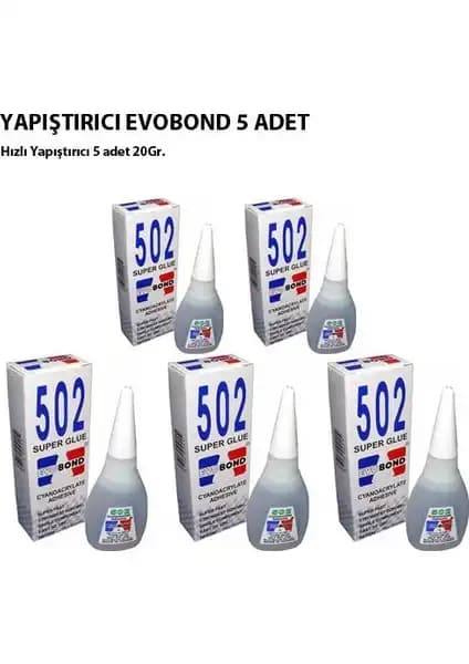 YGM Tvet Evobond 502 Hızlı Yapıştırıcı: Güçlü ve Dayanıklı Çözüm
