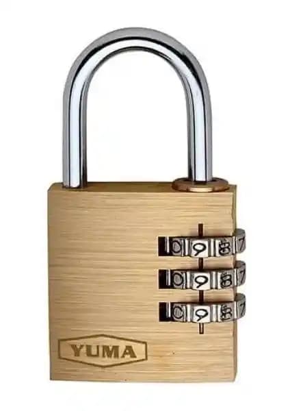 Yuma Yuma Şifreli Pirinç Asma Kilit: Güvenlik ve Estetiği Bir Arada Sunar