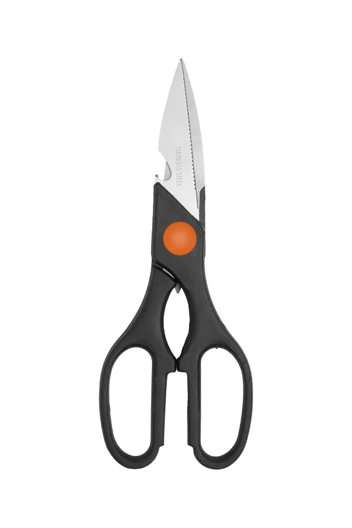 Genel Markalar Çok Amaçlı Mutfak Makası Siyah: Dayanıklı Tasarım ve Çok Yönlü Kullanım