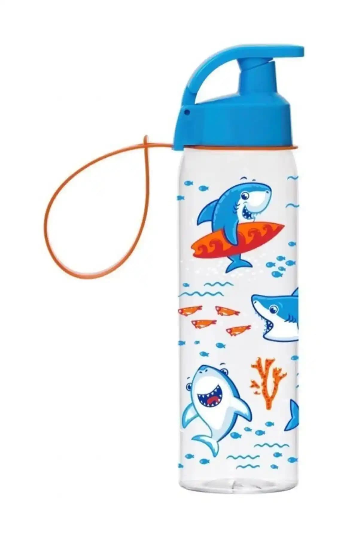 Herevin Köpekbalığı Baskılı 500 ml Matara: Dayanıklı, Hafif ve Güvenli Tasarım