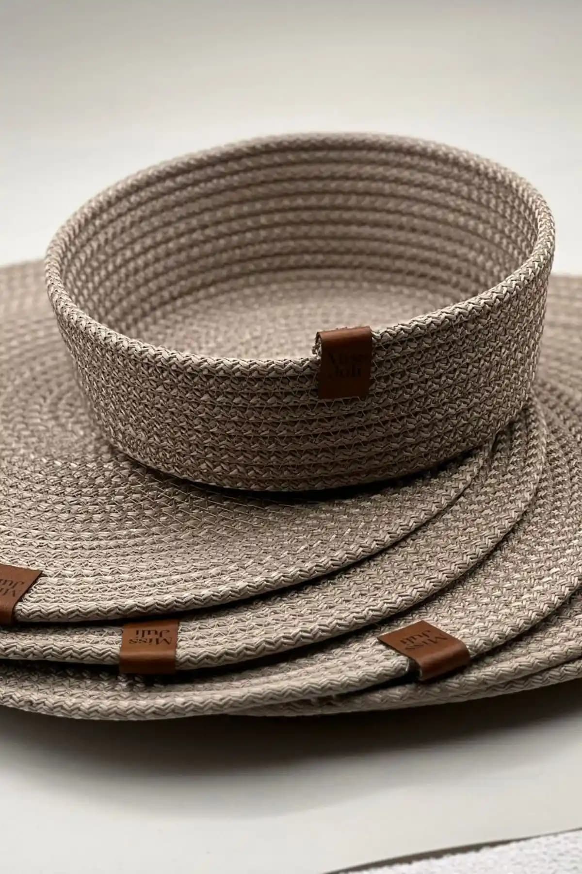 MISS JULİ 6'LI Jüt Hasır Supla ve Ekmeklik Sepet Seti – Bej, Doğal ve Şık Masa Düzeni