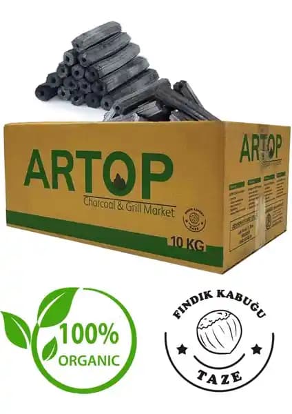 Artop %100 Doğal Fındık Mangal Kömürü: Çevre Dostu Uzun Süreli Yanma Performansı