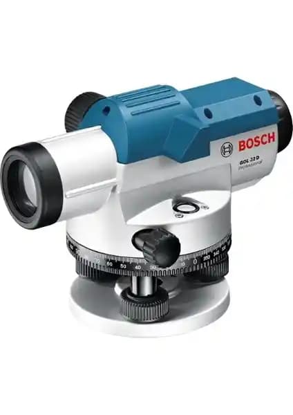 Bosch GOL 32 D Optik Nivelman Profesyonel Dış Mekan Kullanımı İçin Yüksek Hassasiyetli
